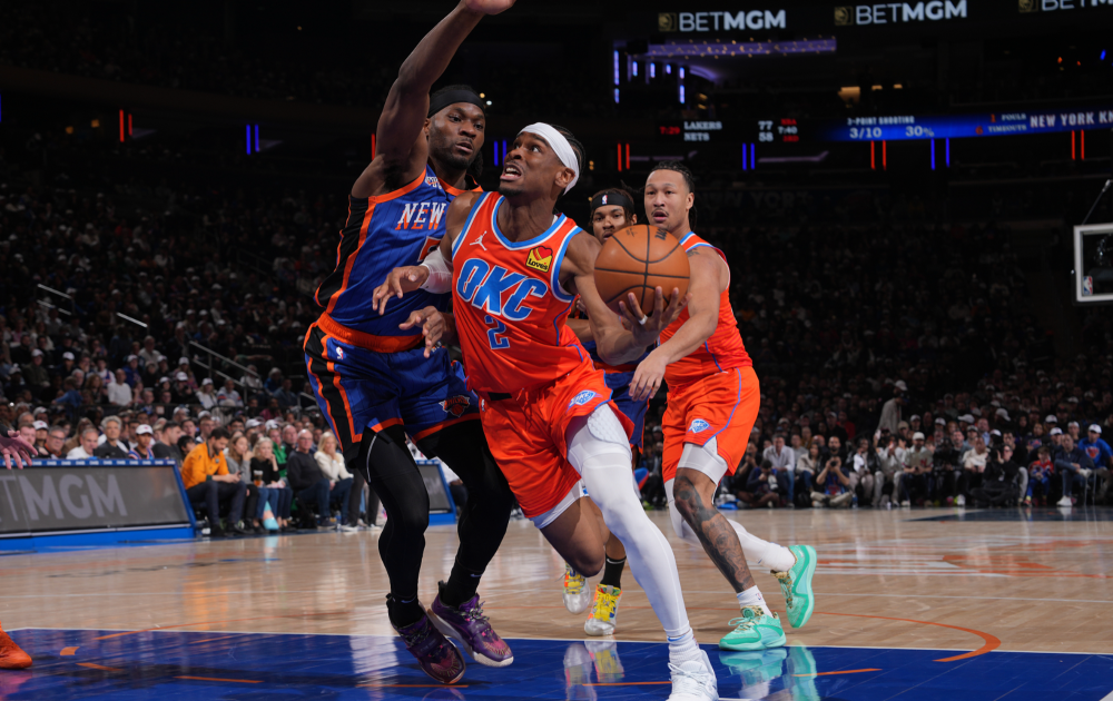 NBA雷霆加时赛绝杀掘金终结对手十二连胜
